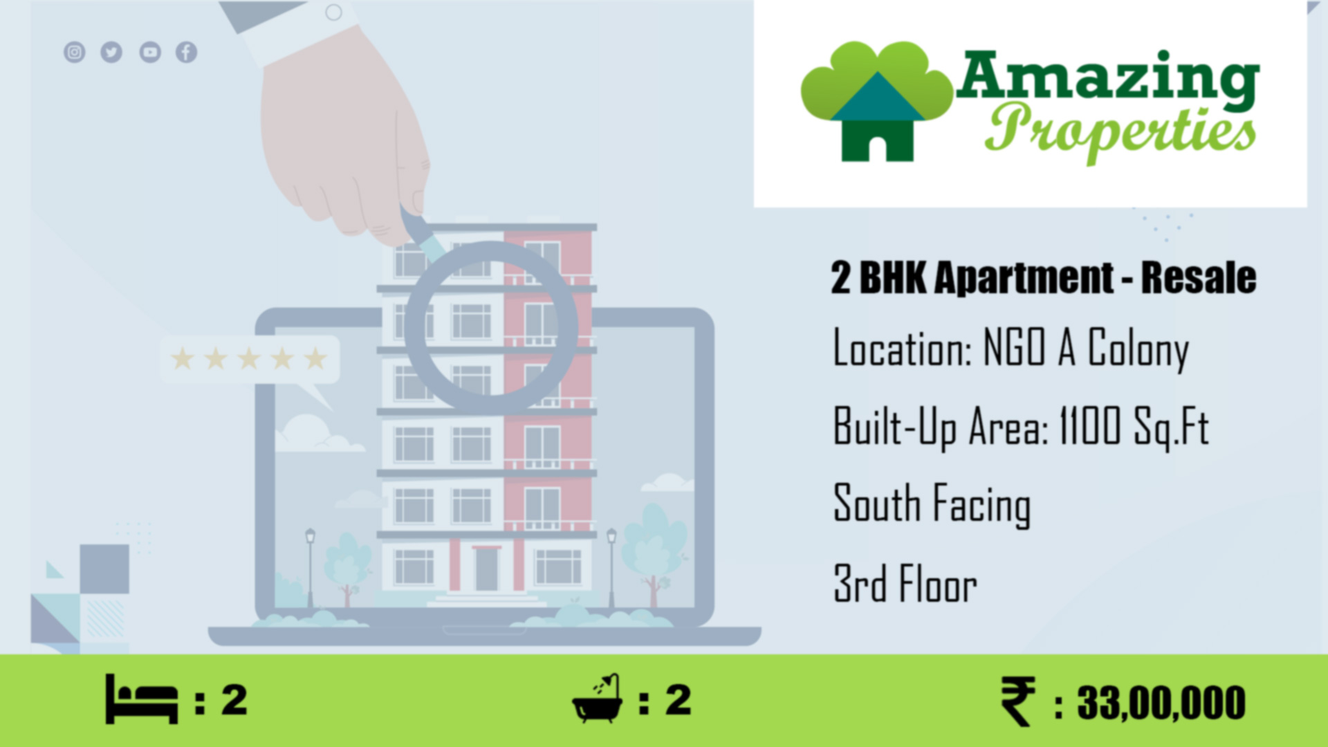 2 BHK Old Apartment for sale in NGO A Colony, Tirunelveli