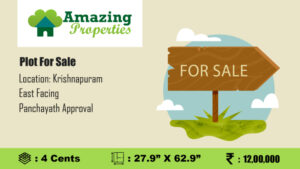 Plot for sale in Krishnapuram