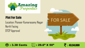 Plot for sale in Pioneer Kumarasamy Nagar, Tirunelveli