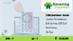 10 Years old resale flat for sale in Perumalpuram, Tirunelveli